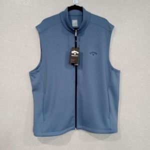 Callaway Thermal Men's Weather Series Infinity Full Zip Sleeveless Shirt XL